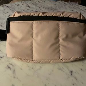Calpak Luka Belt Bag in Rose Quartz